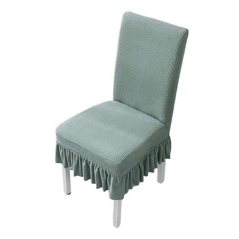 Skirt, Chair Cover, Backrest Integrated Dining Chair Cover, Universal Stool Cover, Seat Cover, Elastic Dining Table, Chair Cover
