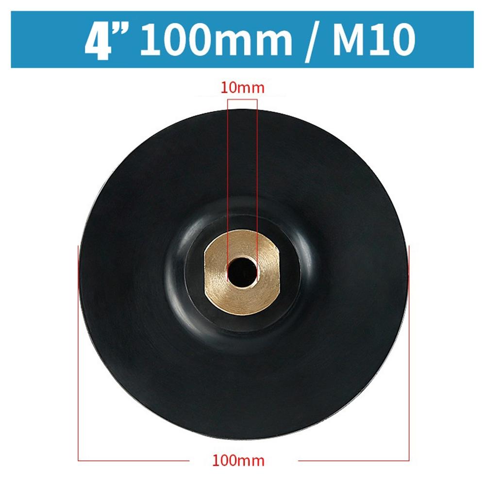 Rubber Backing Pad Rubber And Metal Rubber Backer Pad Special-shaped Polishing