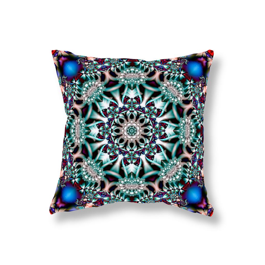 Psykedelisk Geometrisk Mandala Trykk Pynteputetrekk Sofadekor Rom Nattbord Kontor Spillstol Putetrekk Hjemmedekor