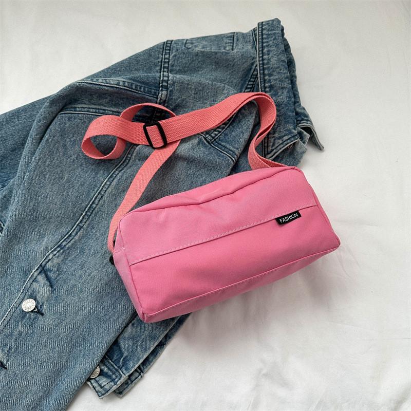 Trendy Oxford Fabric Vintage Shoulder Pillow Bag For Women Ideal For Fall Fashion