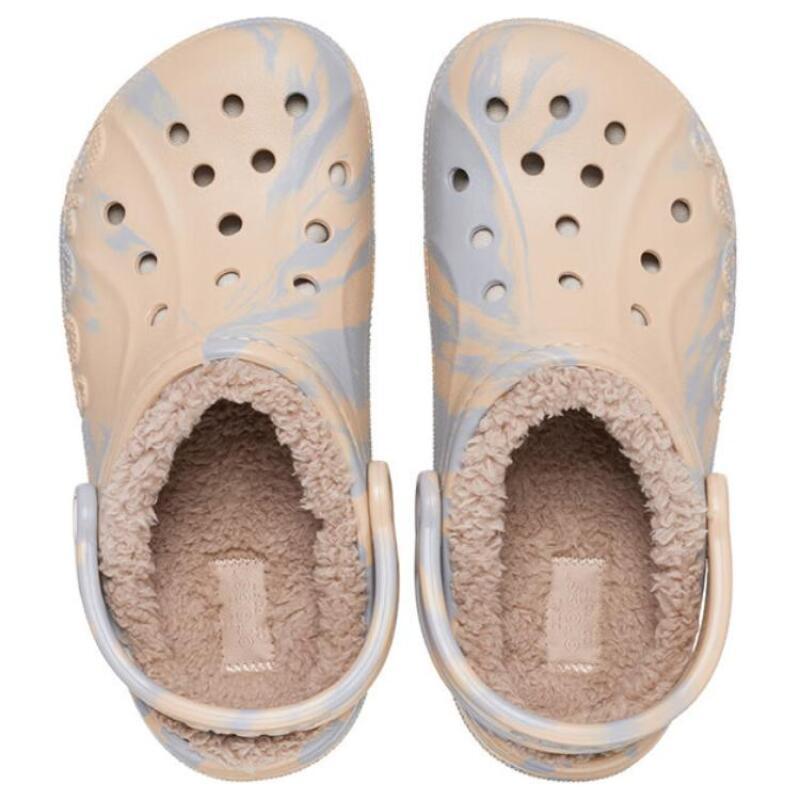 Crocs round-toe fashion hole shoes unisex tea