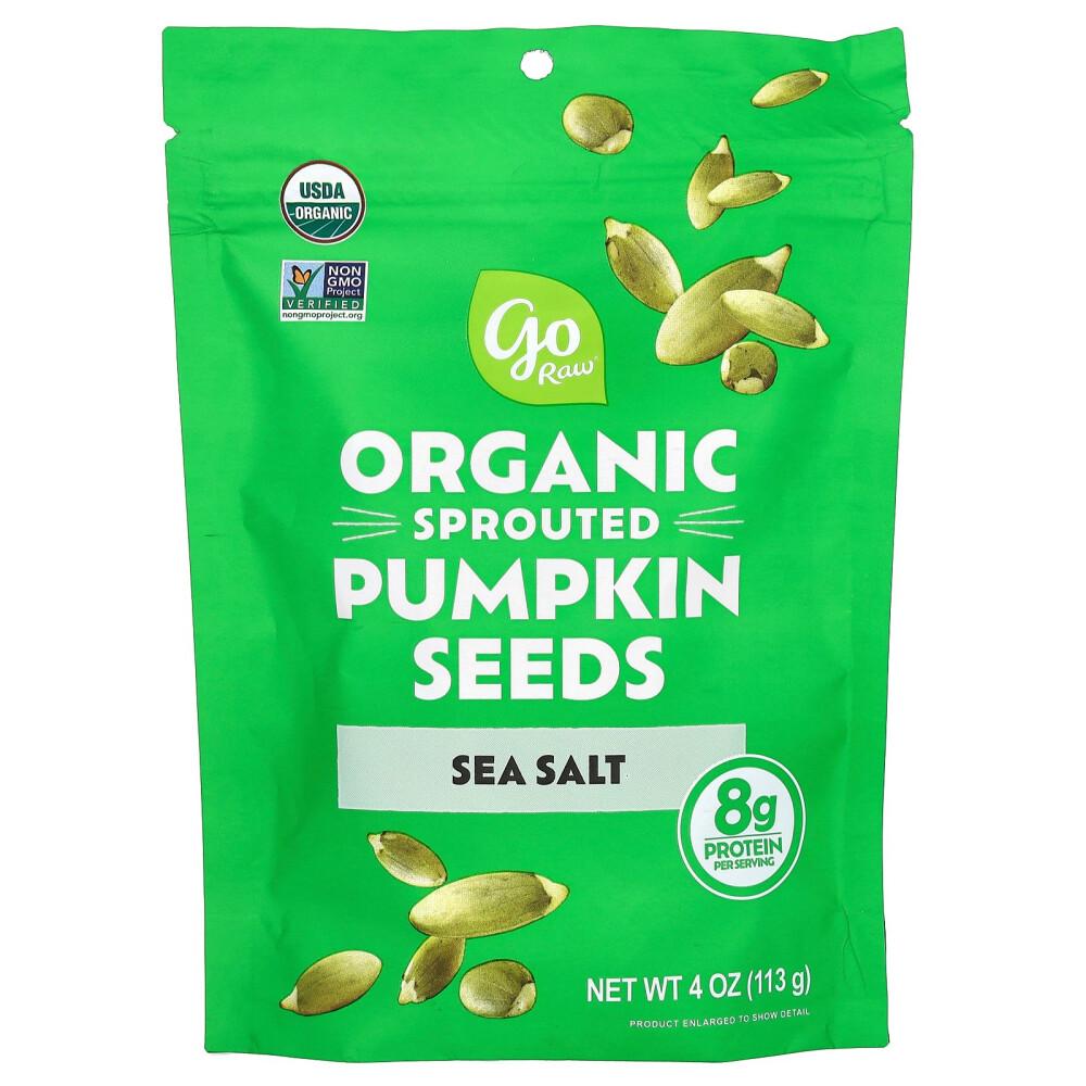 iHerb Goraw Sprouted Pumpkin Seeds with Sea Salt 113g (4oz)
