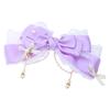 Girls Cosplay Lace Hairband Animation Maid Bowknot Headband LolitaStyle Headhoop