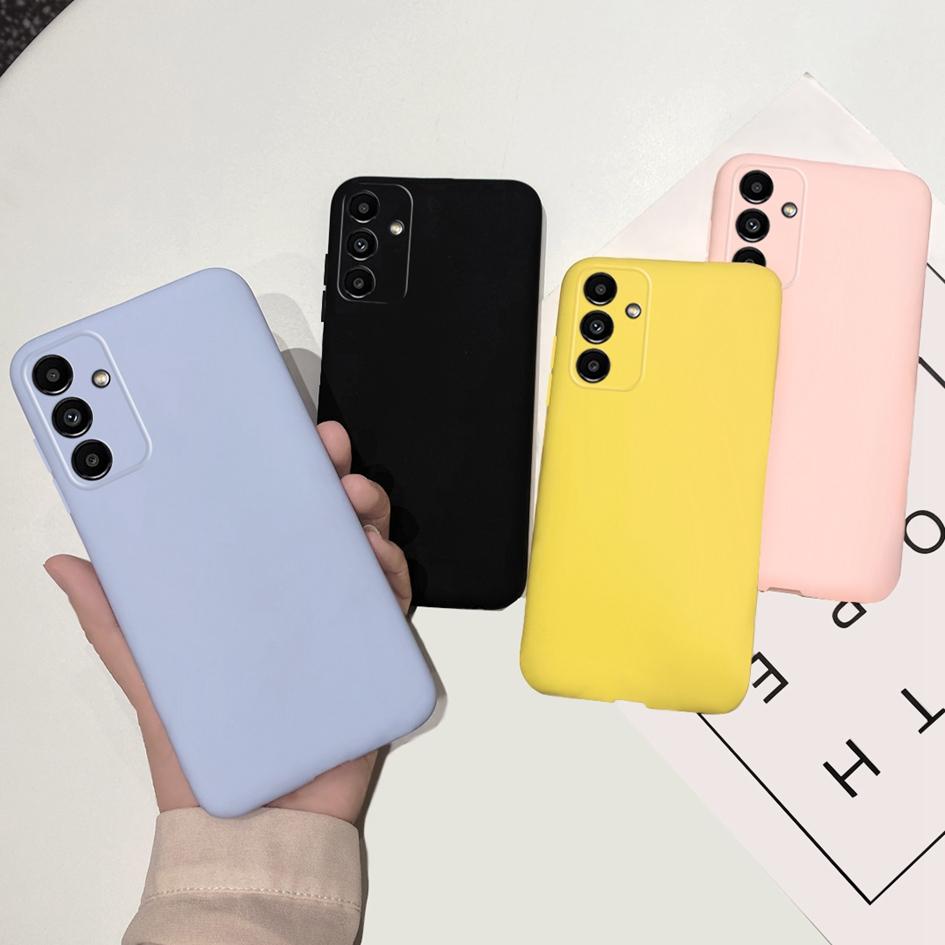 For Samsung Galaxy A14 M14 5G Case SM-A146B SM-M146B Phone Cases Cute Candy Color Soft Silicon Cover For Samsung A 14 M 14 Coque