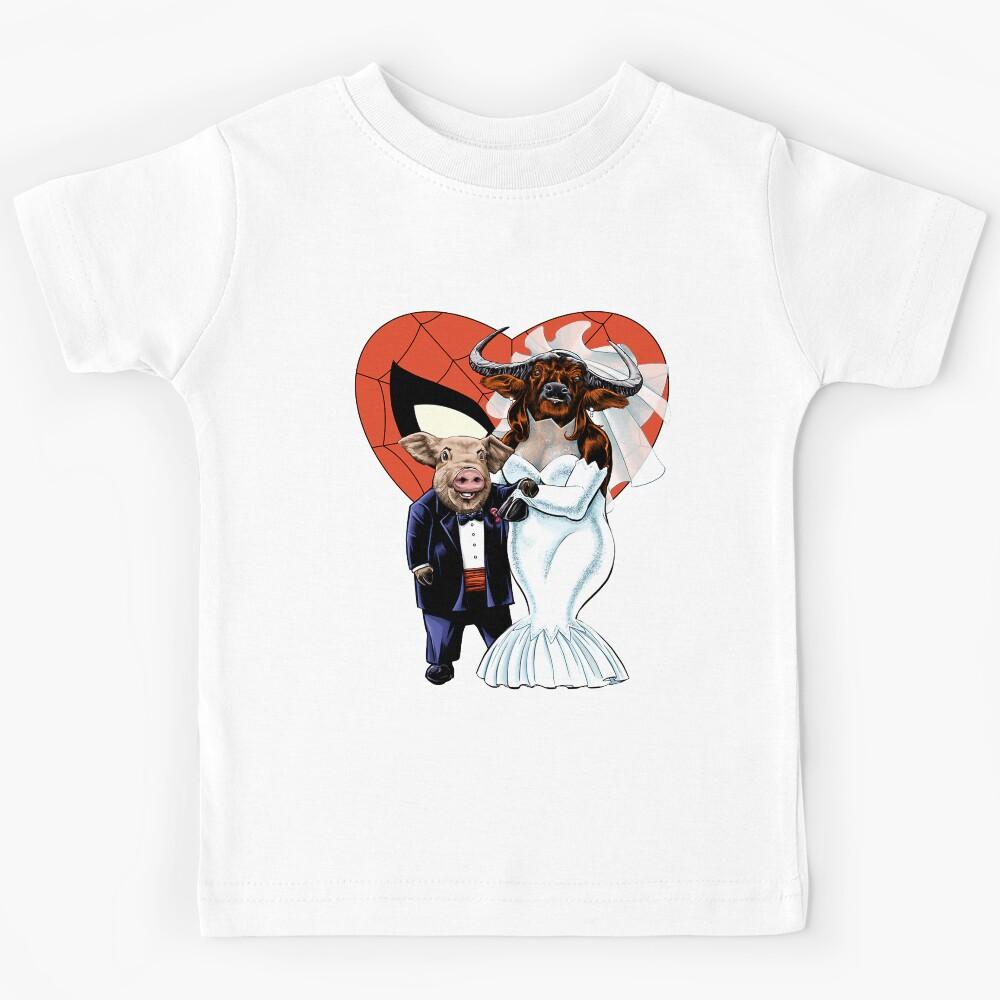 Peter Porker and Mary Jane Kids T-Shirt 130