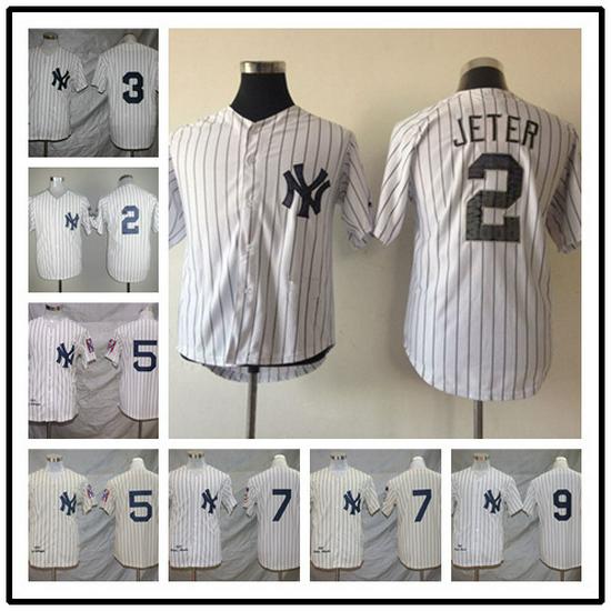

Men s New York Yankees Elite Embroidered Baseball Jersey XXXL