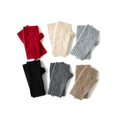 New Autumn and Winter Thickened Warm Gloves for Men and Women Playing with Mobile Phones and Driving Students Outdoor Knitted Gloves