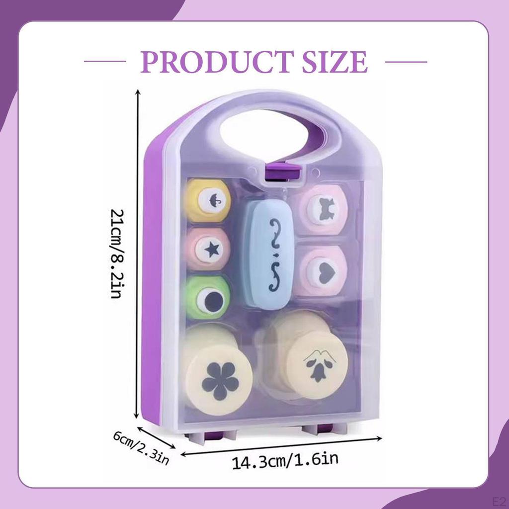 Paper Embosser DIY Supplies Easy to Use Funny Hand Eye Coordination Gift Creative Educational Toy