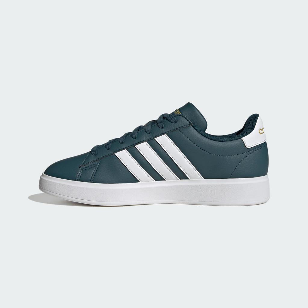Adidas Grand Court LIT87 Arctic Metallic Size cm 2.0 Women's Sneakers, Night/Footwear White/Gold (IF2840), 23.0