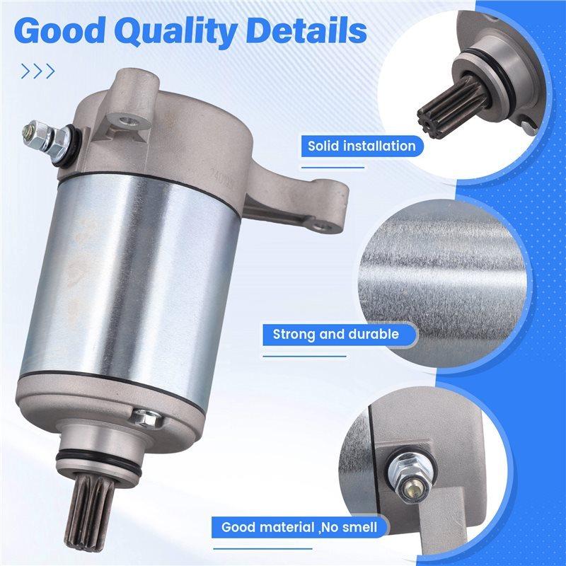 Starter Motor Replacement 1UV-81800-50 4SH-81800-00 12V 91-29-5543, MEY350, ND128000-3762 For ATV Raptor 350 Warrior