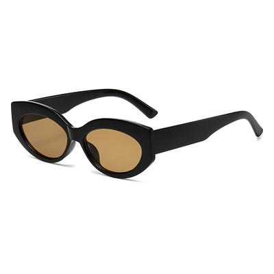 Oval Frame Sunglasses Fashion New Retro Cat Eye Sun Glasses Brand Design UV400 Shades Eyewear Women Goggles Female