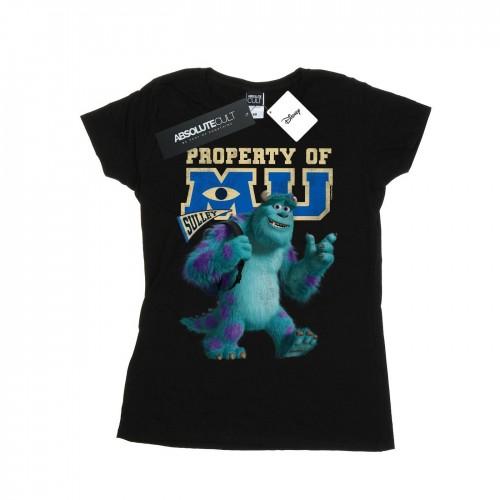 

Disney Womens/Ladies Monsters University Property Of MU Sulley Cotton T-Shirt