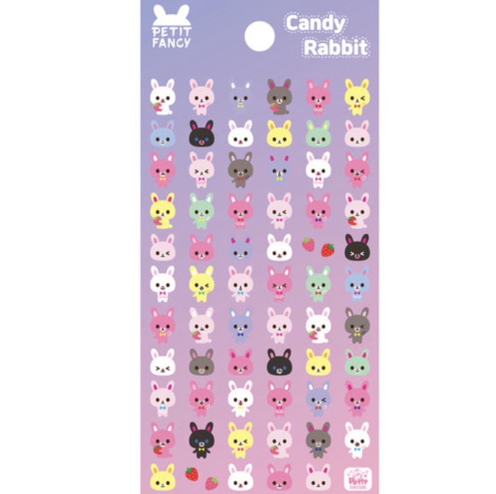 Petit Fancy Sevimli Hayvan Çıkartmaları 2 (Her Biri 10 Adet) - 29 Seçenek (Üç Boyutlu/Kore/Dekorasyon/Kendin Yap Scrapbooking)