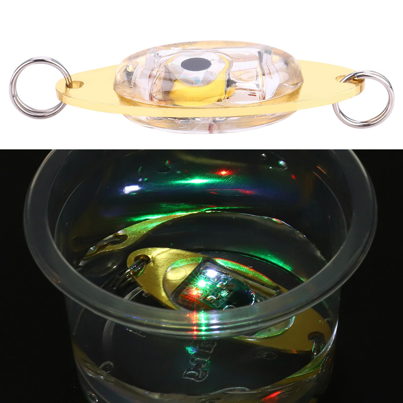 

LED Deep Drop Underwater Eye Fish Attractor Lure Light Flashing Lamp For Fishing (Colorful)