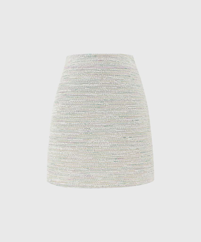 Lugkaeseuteu Melly Fancy Tweed Skirt / Melly Fancy Tweed Skirt_2Colors