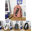 Large Capacity Nylon Student Backpack Withletter Print For Daily Use