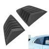 2Pcs Rear Side Window Louver Cover Fade Proof Sporty Look Rear Window   Vent Scoop Shutter Cover Blind for X3  3 G01 2018 and Later