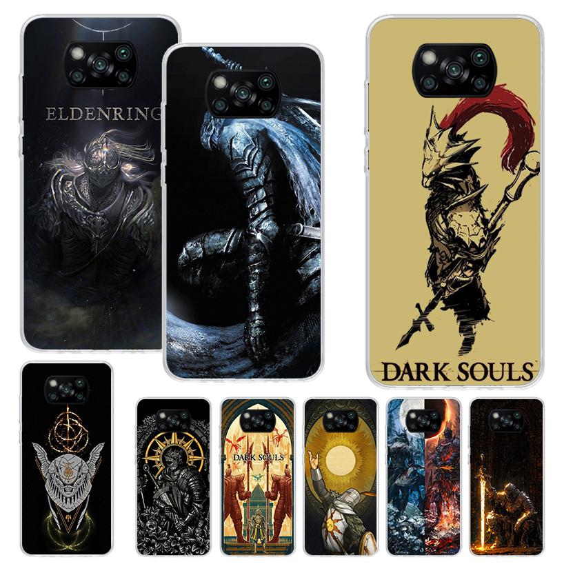 Dark Souls Game Print Soft Case for Xiaomi Poco X7 X6 X5 X4 X3 Nfc Phone Shell F7 Ultra F6 F5 Pro F4 GT M6 M5S M3 M4 Cover