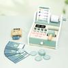 Kids Supermarket Cash Register Playset With Scanner and Play Money Supermarket Checkout Toy Sound Effects