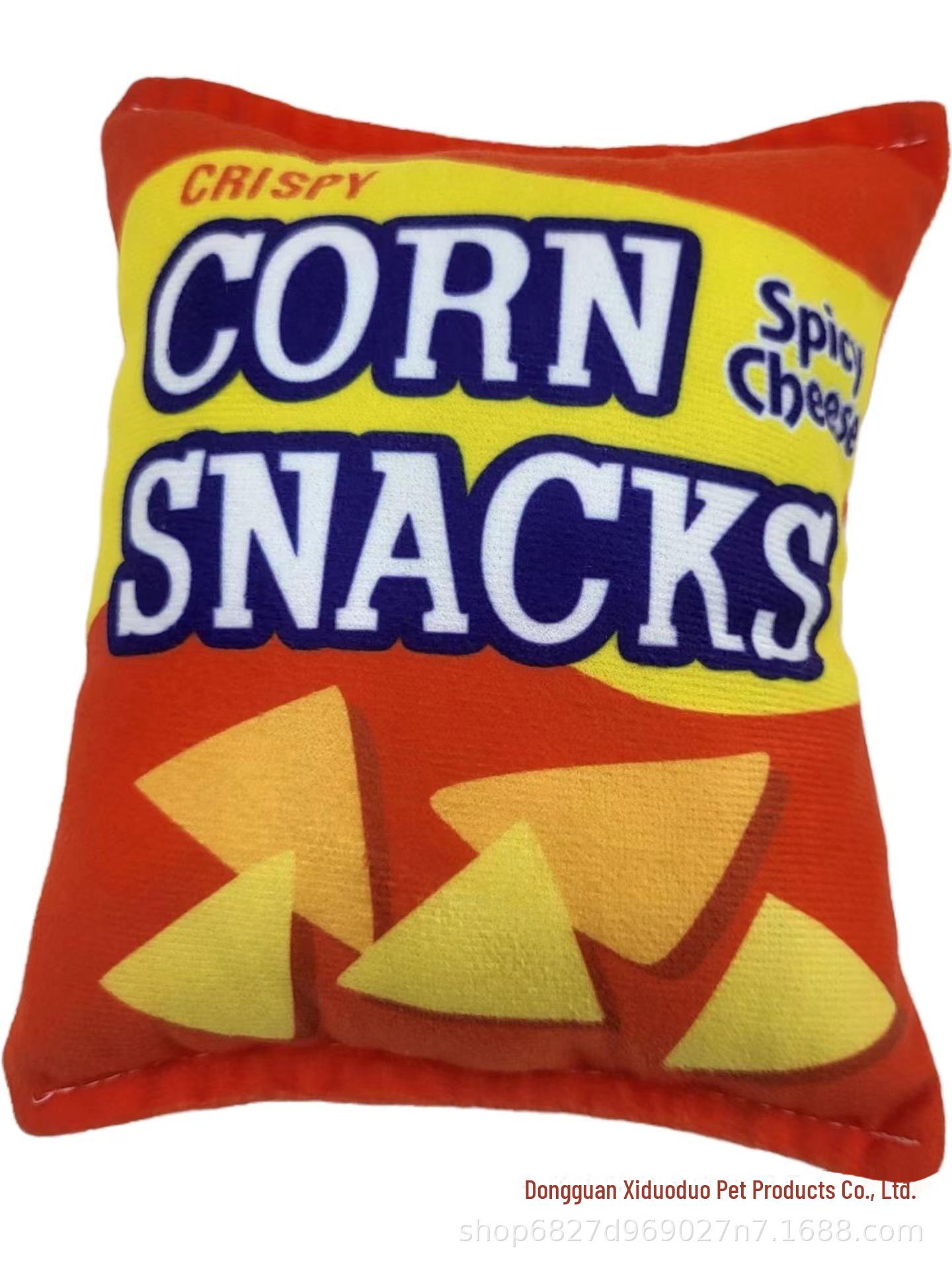 

Игрушка Pet Sound Toy Серия «Картофельные чипсы»: Устойчивые к жеванию плюшевые игрушки для собак