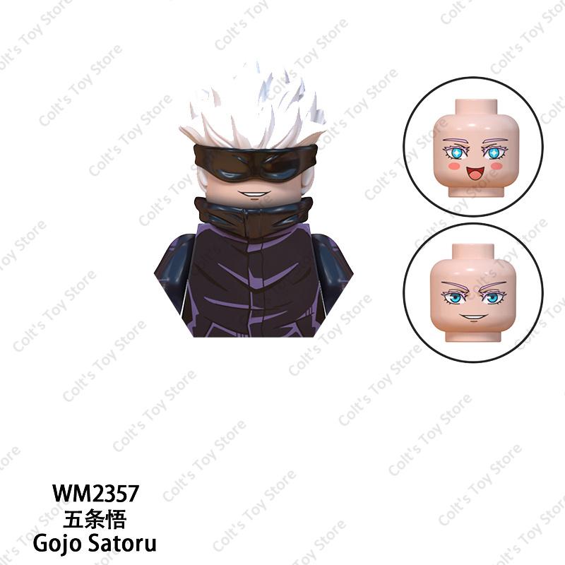 

NEW Jujutsu Kaisen Toys Satoru Gojo Itadori Yuji Mini Action Figures Building Blocks Classic Japan Anime Dolls Model Kids Gifts