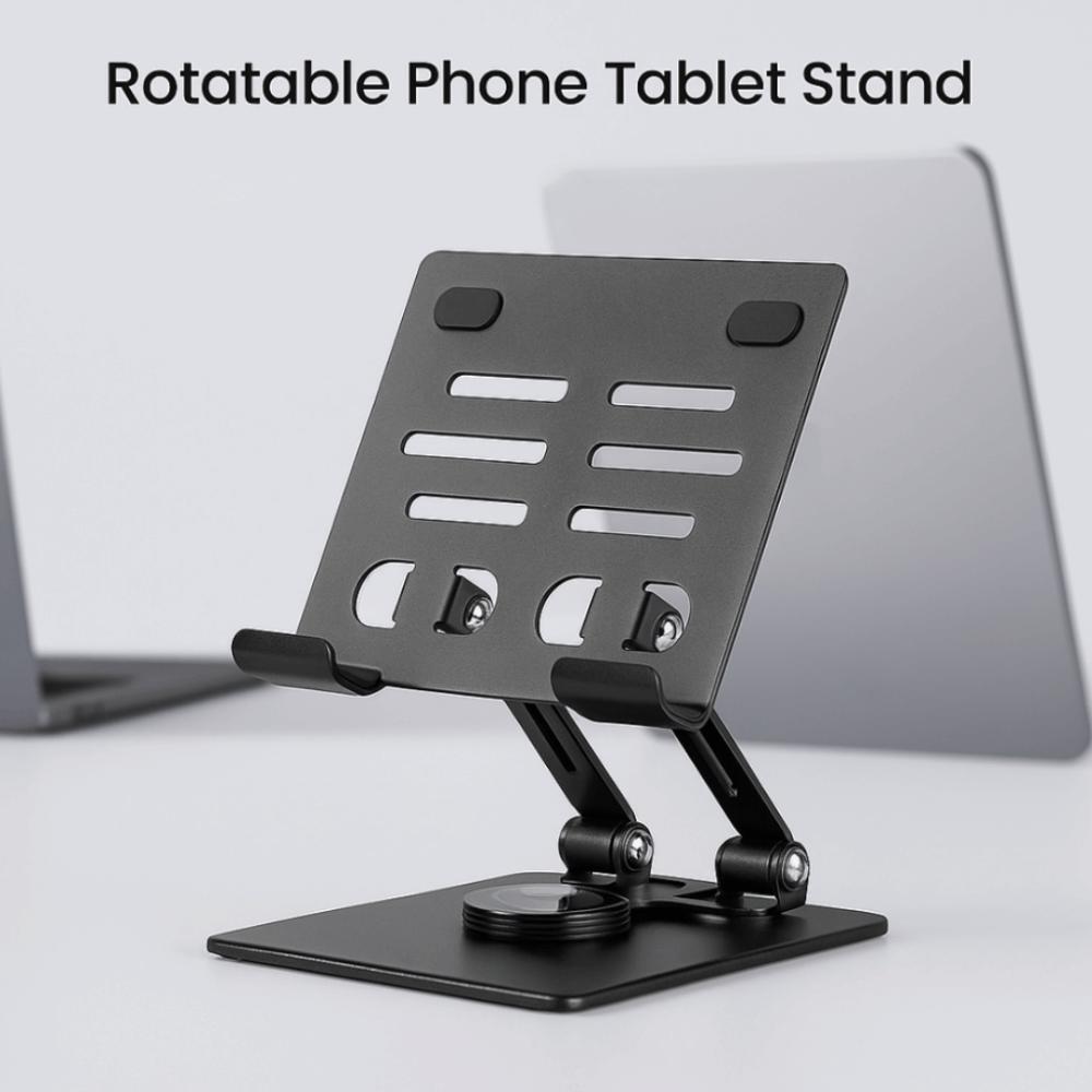 Heat Dissipation Tablet Stand 360° Rotation Tablet Phone Bracket Durable Tablet Holder  Office