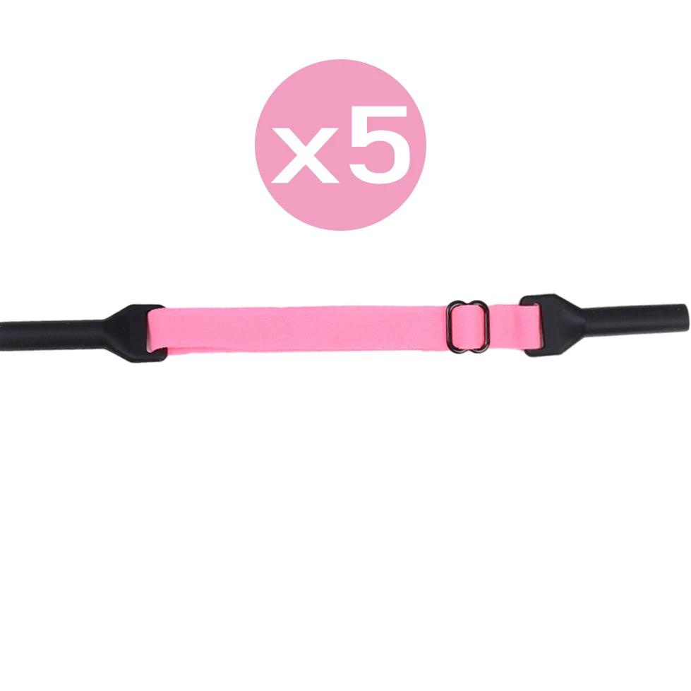 Verstellbare elastische Brillenband Anti-Rutsch-Brillenband Silikon-Brillenband Lanyard Laufen Radfahren Anti-Drop Brillen Kette