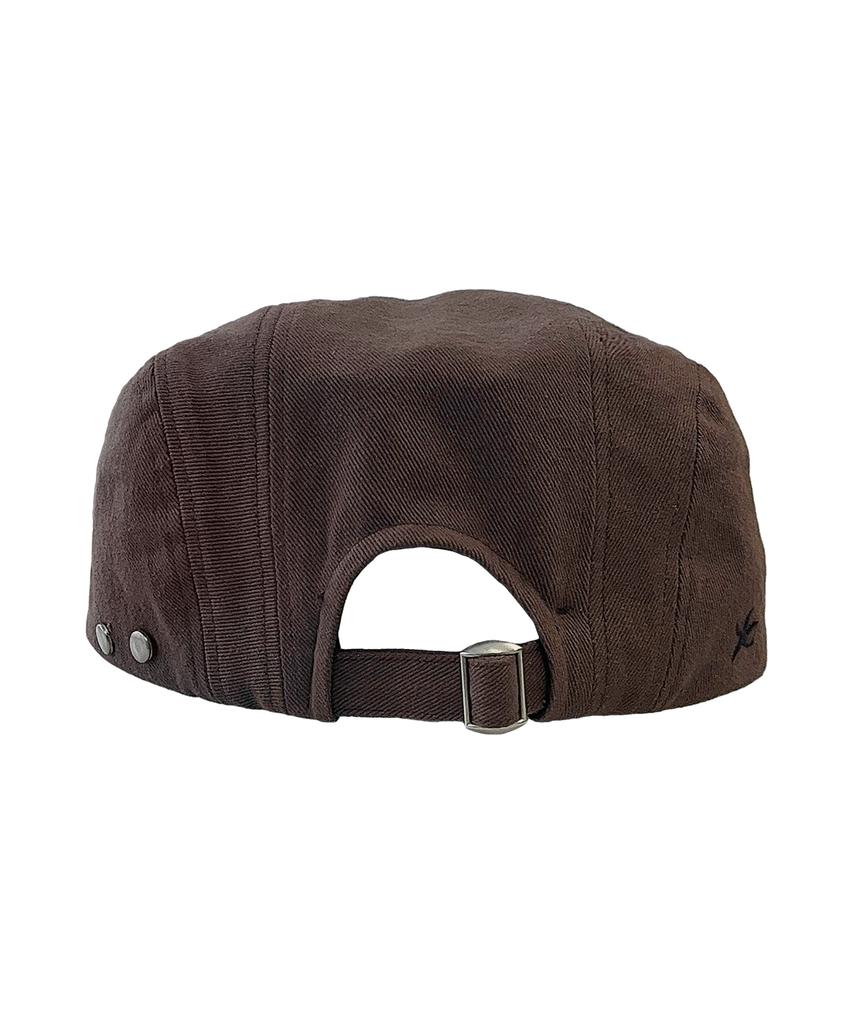 THE COLDEST MOMENT Tcm Mini Logo Hunting Cap (Brown)