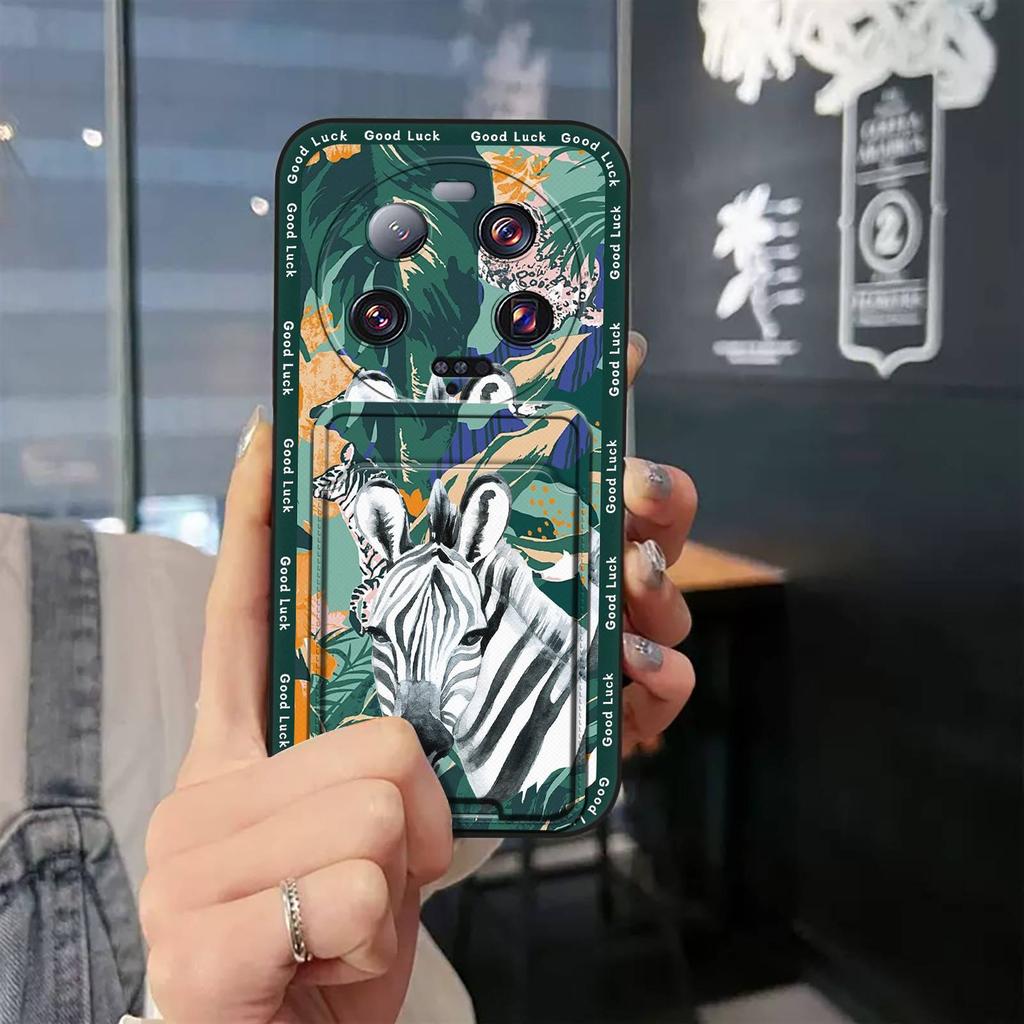 TPU Cute Phone Case For Xiaomi 13 Ultra Anti-dust Graffiti Shockproof Anti-knock Silicone Card bag Dirt-resistant Cover