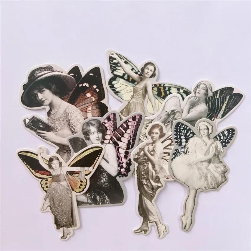 

Tim Fairy Antique Decoration Paper DIY Scrapbooking Decorative Thick Card Material