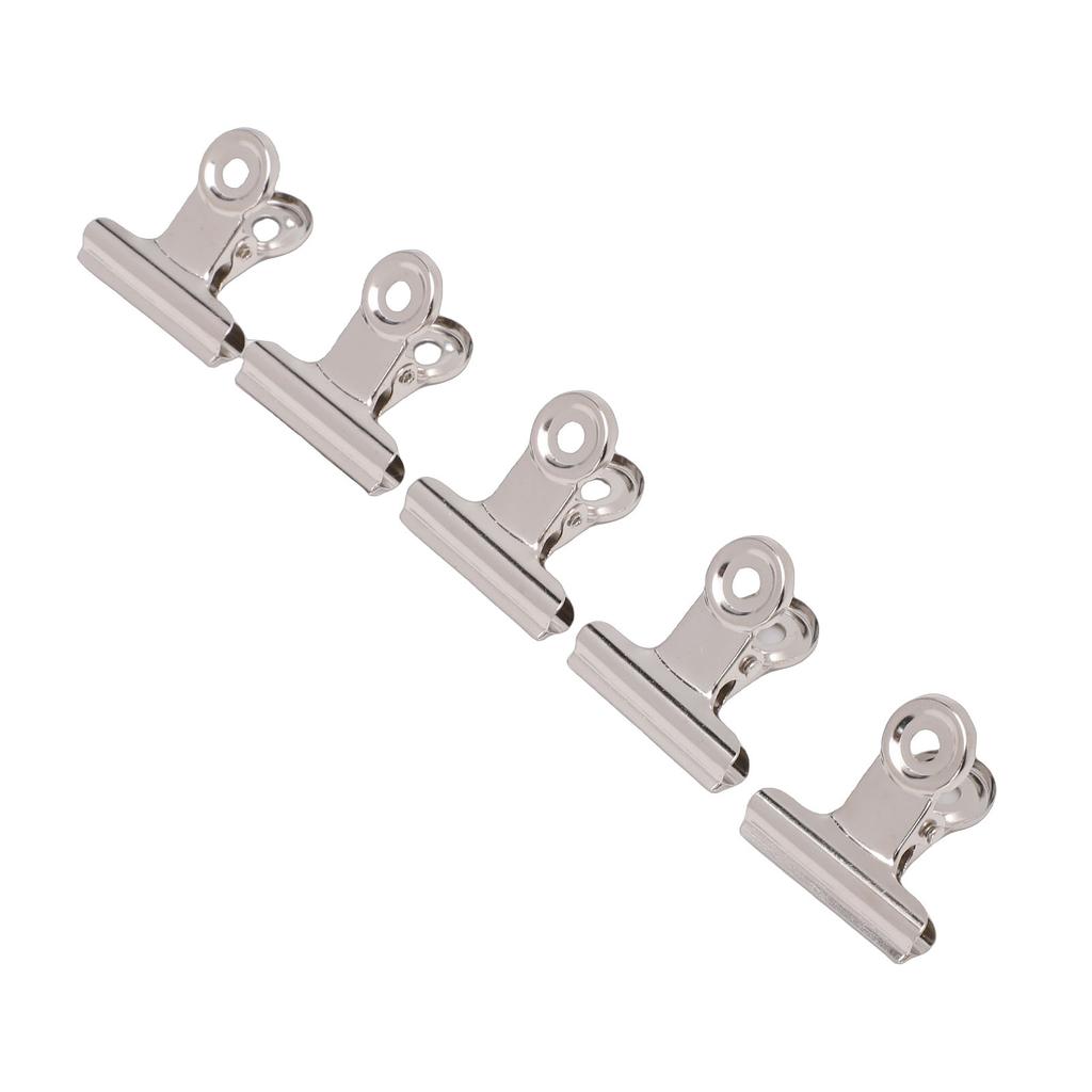 Nail Extension Clips Reusable Alloy Curve C Nail Art Pinching Clips DIY Manicure Tool Silver Color 10 Piece Set