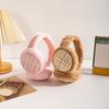 Plush Foldable Ear Cover Solid Color Winter Thicken Earflap Fashion Winter Warm Earmuffs  Men
