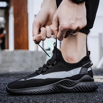 Spring Autumn Breathable Running Shoes for Men Light Outdoor Sports Shoes Comfortable Soft Sneakers Mens Athletic Training Shoes