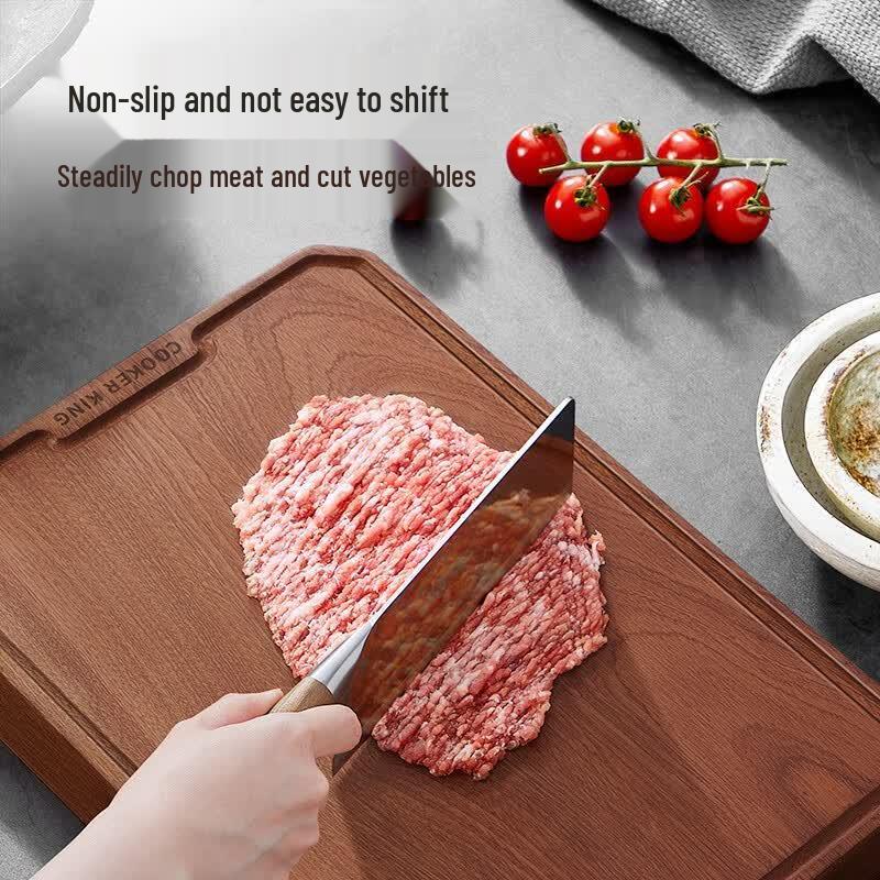 COOKER KING Ebony Wood Cutting Board