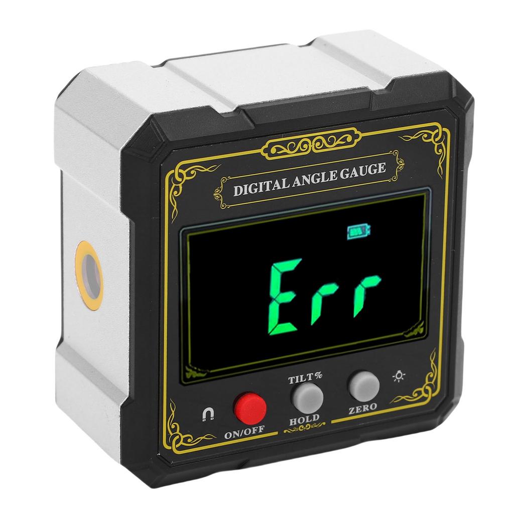 Digital Inclinometer 4 Sides Magnetic Adsorption Electronic Level Angle Meter Protractor for Woodworking Table Saw Measurement