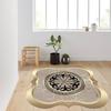 Omyvatelný kulatý potištěný koberec RHM7286-SD797