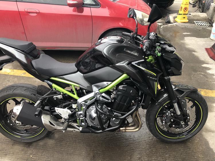 Kawasaki Z900 2017 Engine Protection Crash Bar Bumper