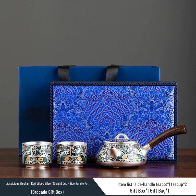 

Qiu Qiao Forbidden City Dunhuang Ceramic Tea Set