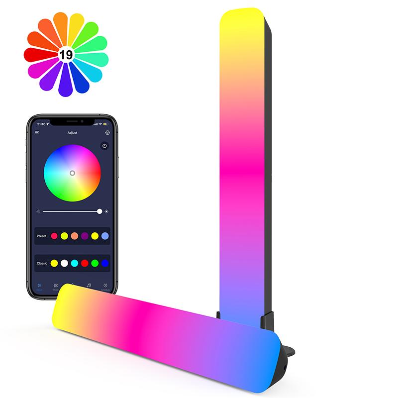 iMICE RGB Pickup Light APP Control For Computer Music Flash With Music Cool USB Light Colorful