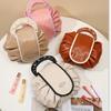 Lazy Cosmetic Bag: Large Capacity, Portable, Waterproof Drawstring Travel Storage