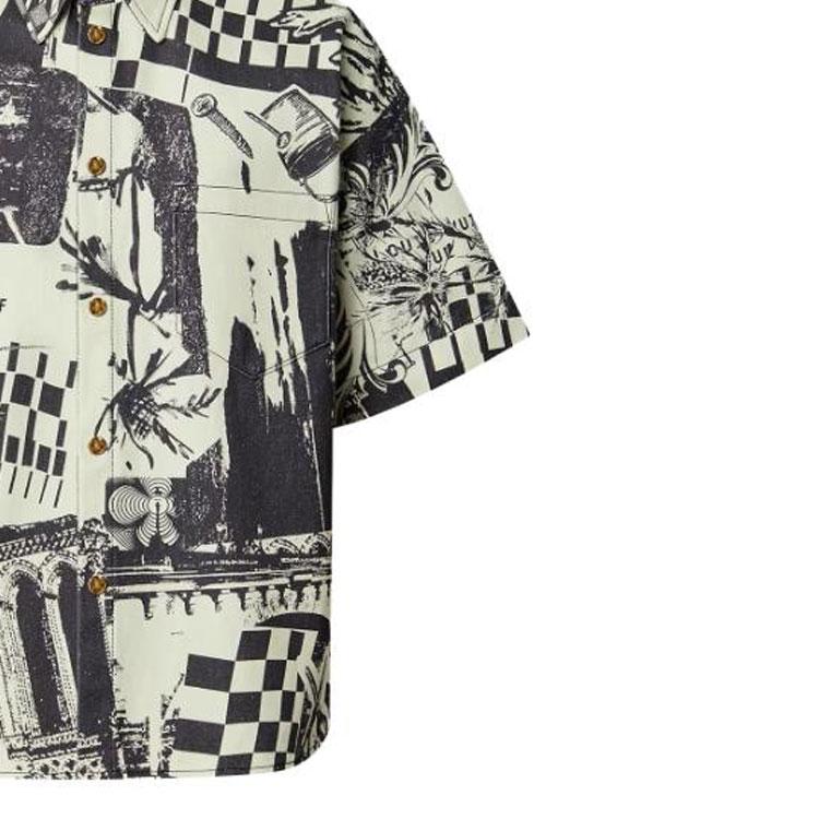 LOUIS VUITTON SS23 Shirt Men's Ivory White 1AB529