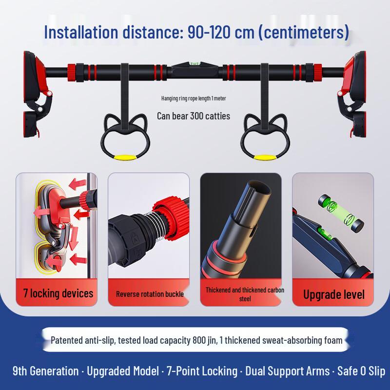 Yishan Triangular Base Doorway Pull-up Bar