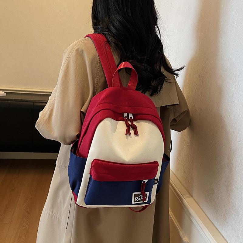 Schoolbag parent-child backpack cartoon plush doll 1011 new Korean versatile cute casual schoolbag student backpack