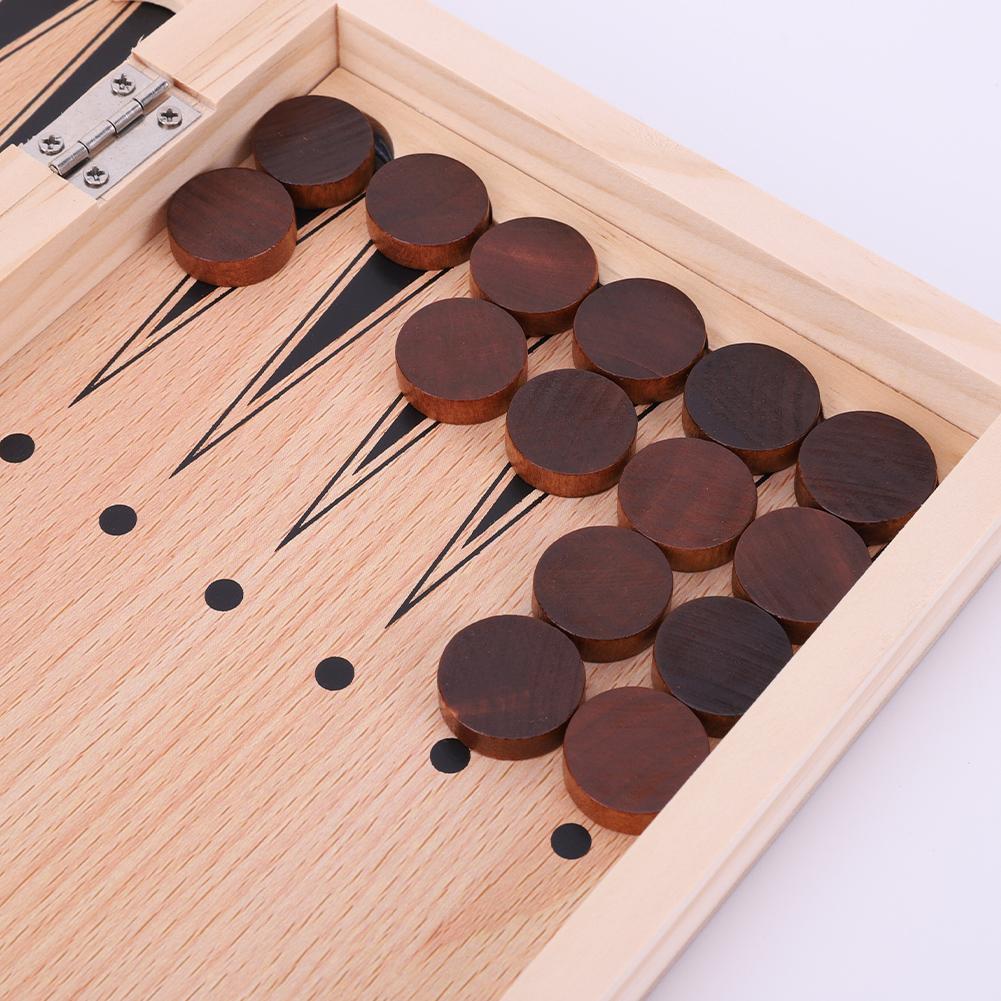 29x29cm 3 in 1 Chess Chekers Backgammon Developing Strategic Thinking Foldable Chess Board Best Gifts No Toxic Chess Board Game