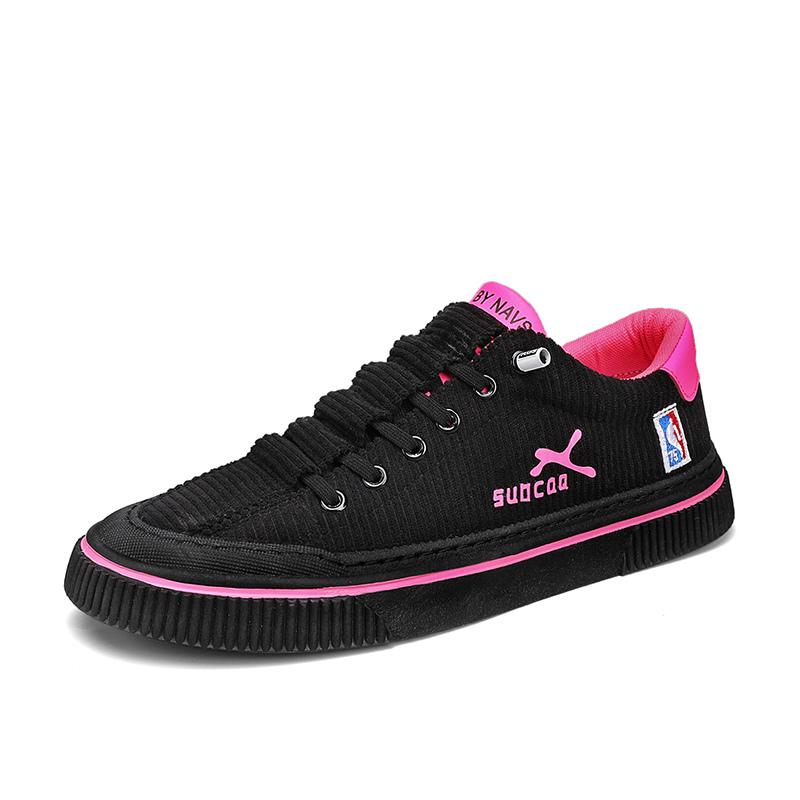 Trendy Casual Men Canvas Shoes Classic Low-top Canvas Sneakers Men Retro Flat Skateboard Shoes Designer Hip Hop Vulcanized Shoes