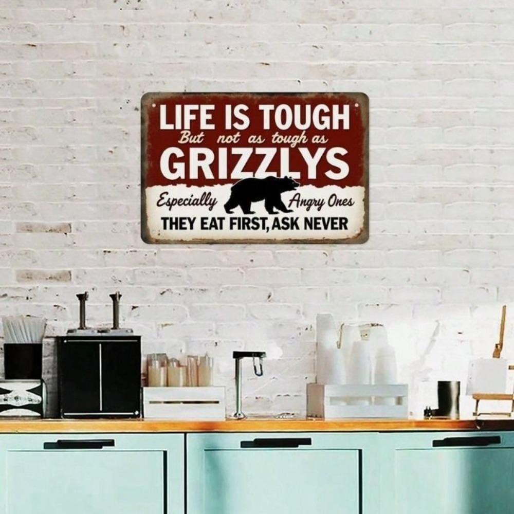 Planetjuice Planetjuice Ative Sign for Wall Art Home 20X30CM
