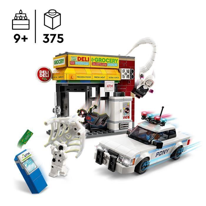 LEGO Marvel 76311 Spider-Verse : Miles Morales contre La Tache - Jeu pour garçon dès 9 ans