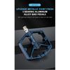 WEST BIKING Bike Pedals 3 Bearing Non-Slip MTB Road Aluminum Alloy Cycling Flat Pedals Bicycle Accessories Pedales Bicicletas