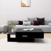 Vidaxl Stolik Kawowy, Czarny, 105X55X32 Cm, Materiał Drewnopochodny