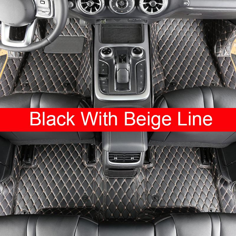 

3D полный объемный автомобильный напольный коврик для GWM TANK 300 2022-2025, защитный вкладыш, подушечки для ног, ковер, водонепроницаемый аксессуар из искусственной кожи